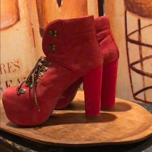 Jeffrey Campbell Red Everest Boots/Booties